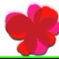 زهور وردية