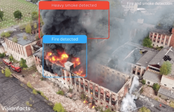AI Fire & Smoke Detection Software | Visionfacts