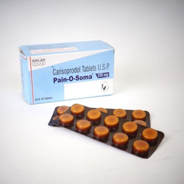 Buy Soma 500mg Online - Pain Relief (Carisoprodol)