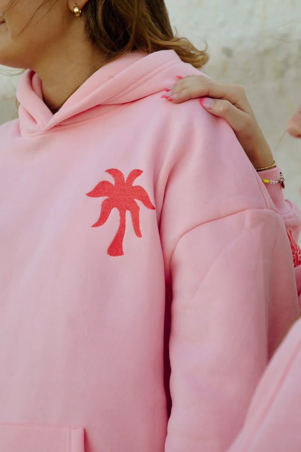 Pink Palm Puff