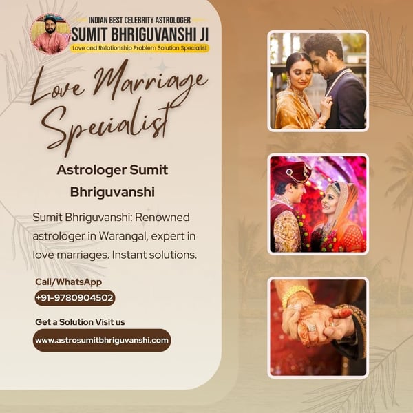 Famous Love Marriage Specialist Astrologer in Ludhiana | Sumit Bhriguvanshi