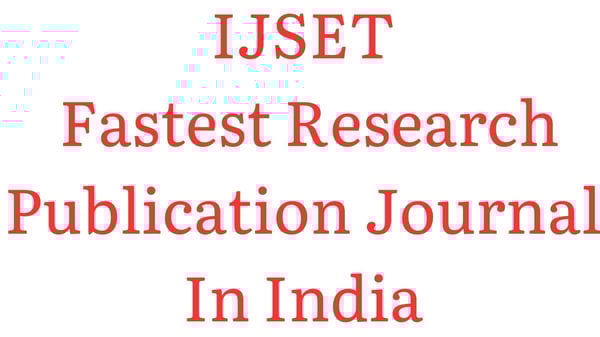 International Journal of Science, Engineering and Technology